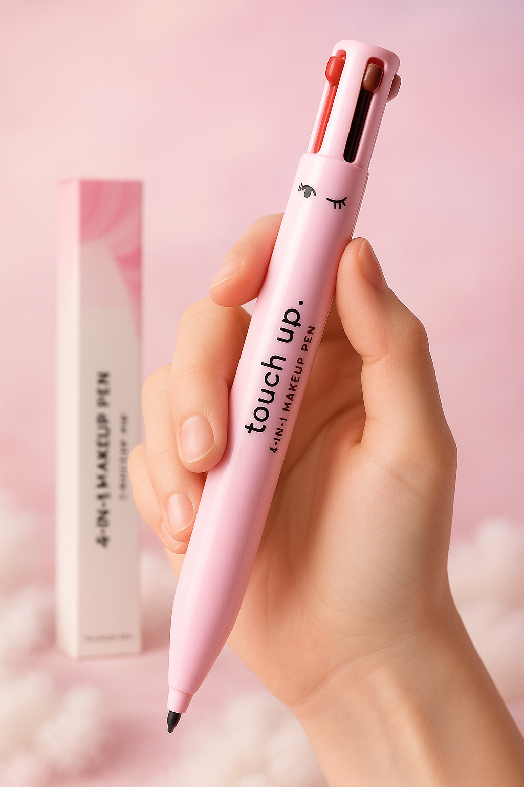 Katelia Beauty™ 4-in-1 Touch Up Makeup Pen 💄 One Pen. Four Functions. Flawless Anytime.