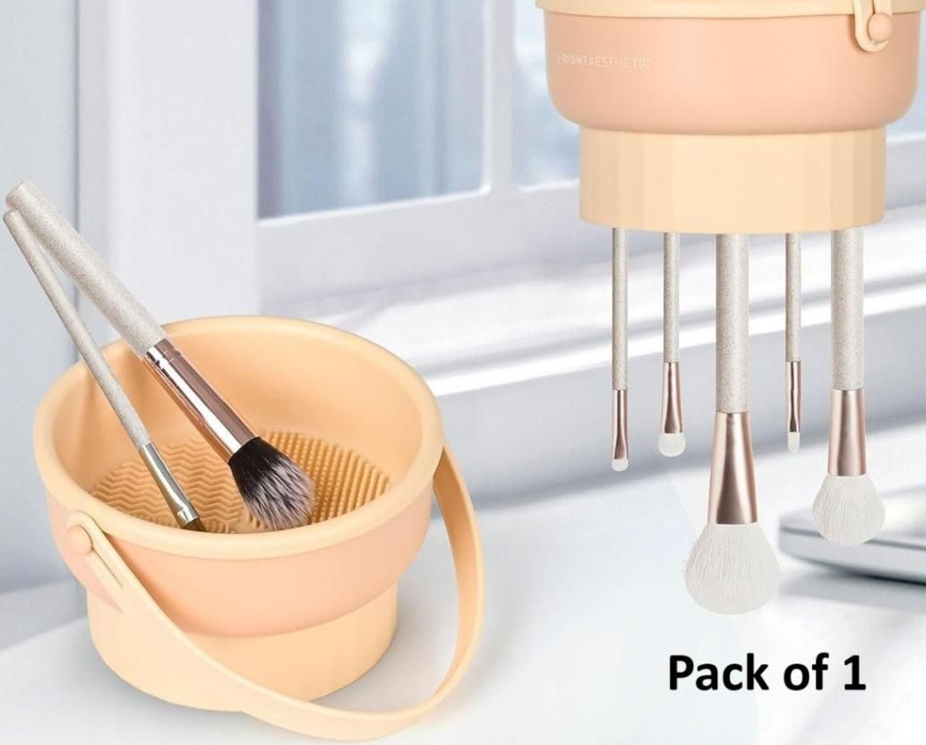 3 in 1 Makeup Brush Cleaner Bowl