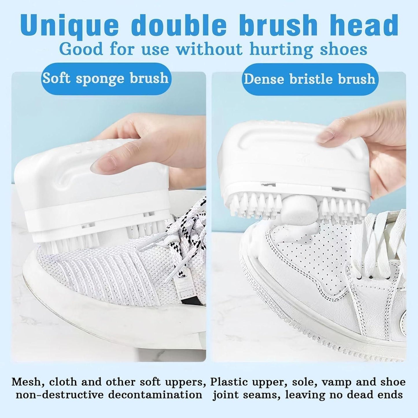 2-in-1 Shoe Cleaner Brush