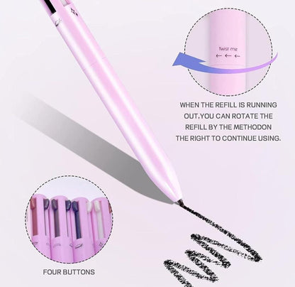 Katelia Beauty™ 4-in-1 Touch Up Makeup Pen 💄 One Pen. Four Functions. Flawless Anytime.