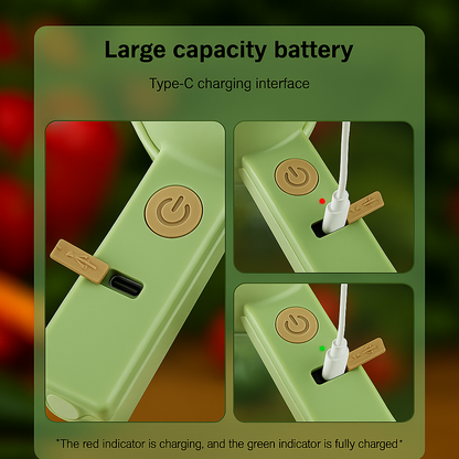 4-in-1 Portable Electric Vegetable Cutter – Cook Faster, Live Smarter!