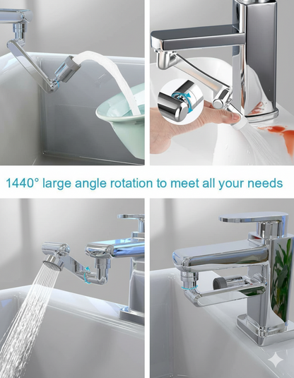 AeroTap™ Sink Sprayer 💦 Rotate, Spray & Stream. Clean Smart