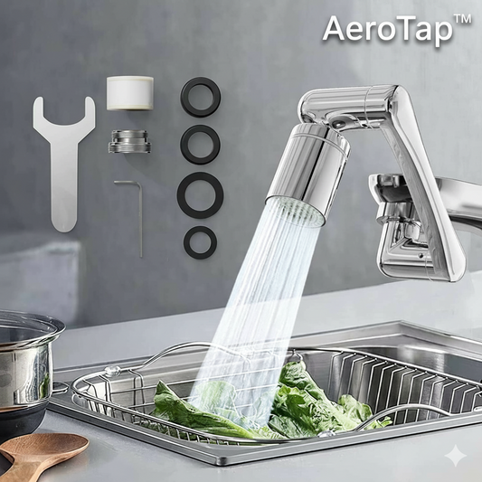 AeroTap™ Sink Sprayer 💦 Rotate, Spray & Stream. Clean Smart