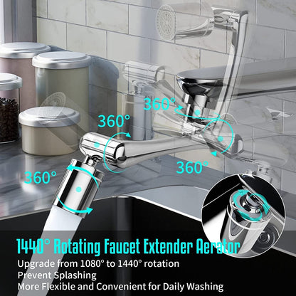 AeroTap™ Sink Sprayer 💦 Rotate, Spray & Stream. Clean Smart