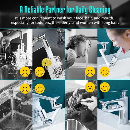 AeroTap™ Sink Sprayer 💦 Rotate, Spray & Stream. Clean Smart